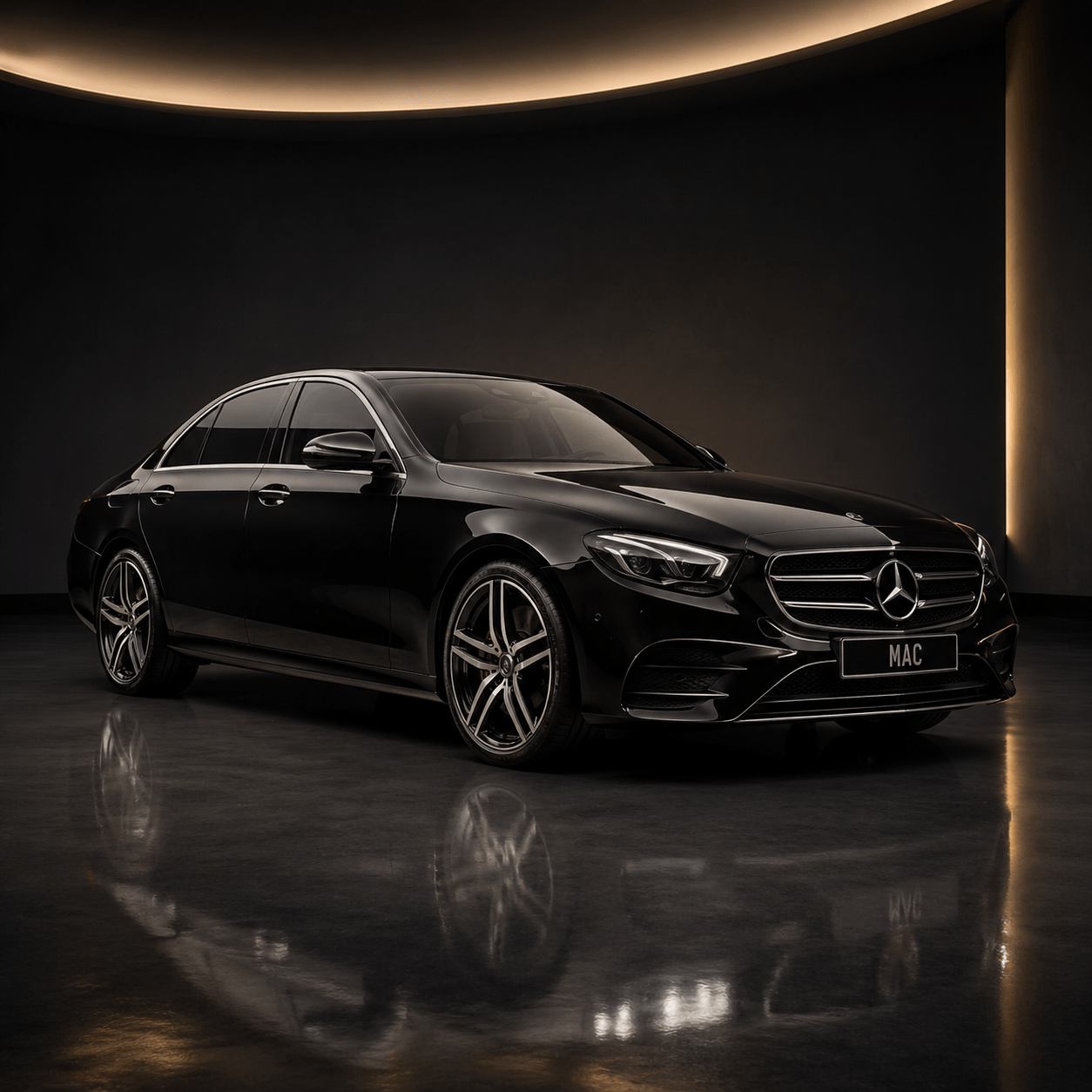 Mercedes E-Class executive saloon for Manchester Airport chauffeur service
